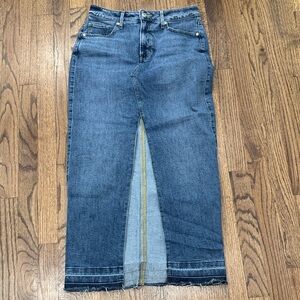 Express denim Maxi Skirt